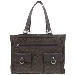 GUCCI Brown Tote Bag